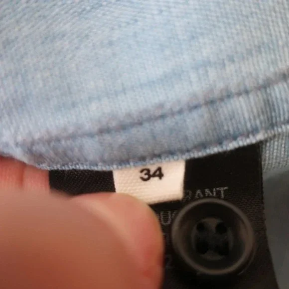 Isabel Marant Etoile Ruffle Wrap Dress Lelicia Chambray Size 34 Short Sleeve - Picture 7 of 9